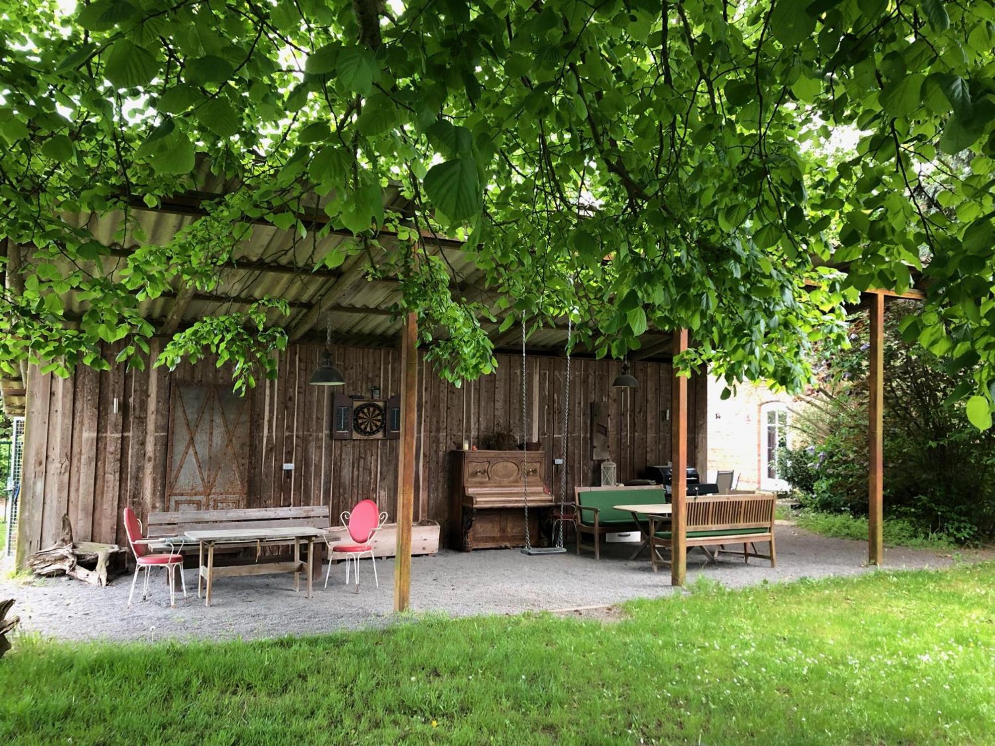 Romantische Ferienwohnung Unter Den Linden Buchholz  Extérieur photo